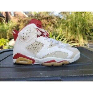 Air Jordan Retro 6 Alternate Size 8 Mens Grey White Maroon 2017 384664-113